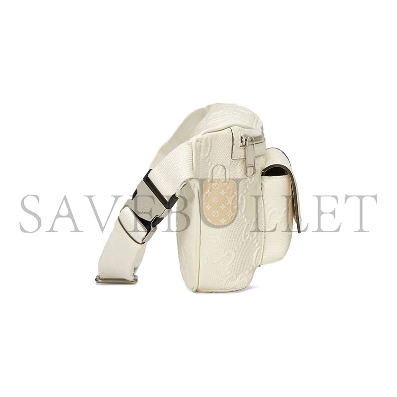 GUCCI GG EMBOSSED BELT BAG 645093 (28*18*8cm)